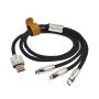 Image of SMSUSA Heavy Duty 3-in-1 Charging Cable image for your 1995 Subaru Legacy   